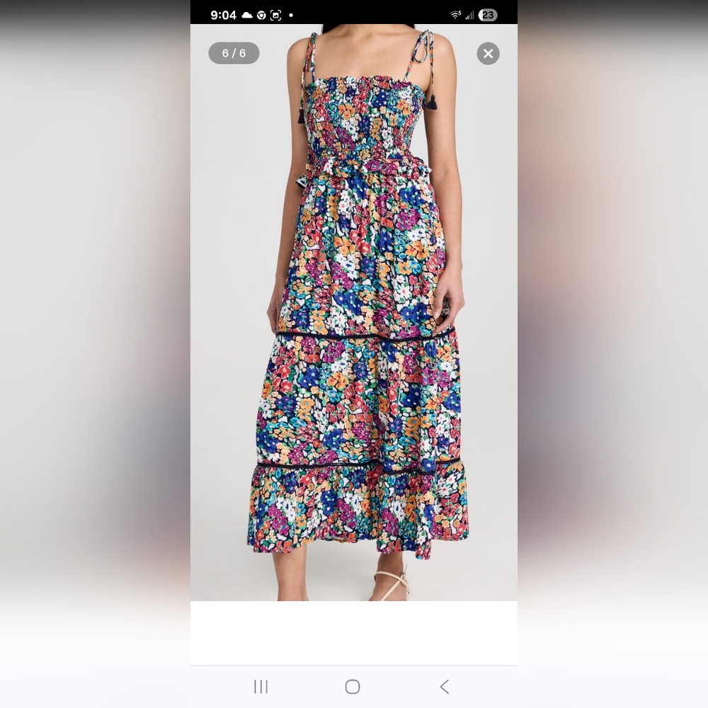 Renoir Terrace Multi-Color Floral Women's Dress
